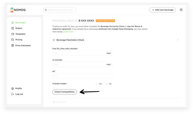 2. Verificare la corrosività